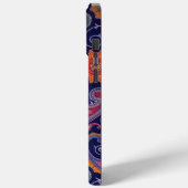 Paisley Paars roze Case-Mate iPhone Case (Achterkant / Links)