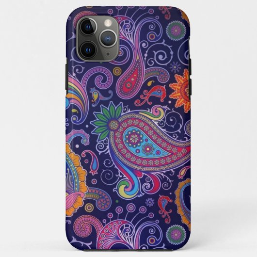Paisley Paars roze Case-Mate iPhone Case (Achterkant)