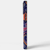 Paisley Paars Roze Case-Mate iPhone Case (Achterkant / Links)