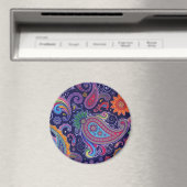 Paisley Paars roze Magneet (Insitu (Vaatwasser))