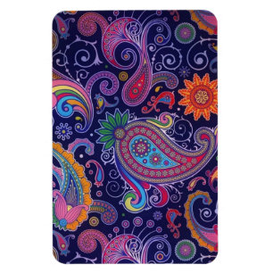 Paisley Paars roze Magneet