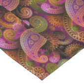 Paisley Paars Tafelkleed (Gekanteld)
