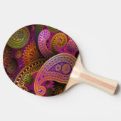 Paisley Paars Tafeltennisbatje (Zijkant)