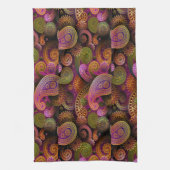 Paisley Paars Theedoek (Verticaal)