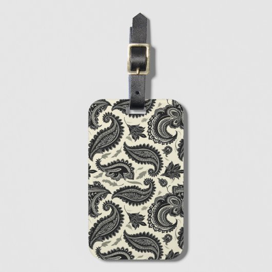 Paisley Palaces Bagagelabel (Voorkant (verticaal))