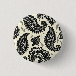 Paisley Palaces Ronde Button 3,2 Cm