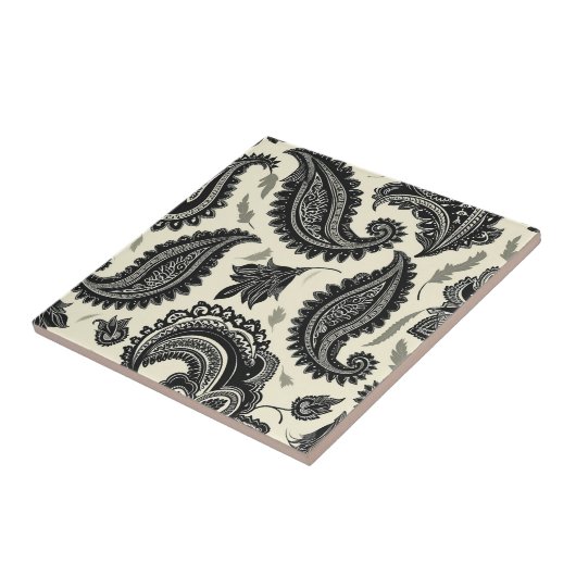 Paisley Palaces Tegeltje (Zijkant)