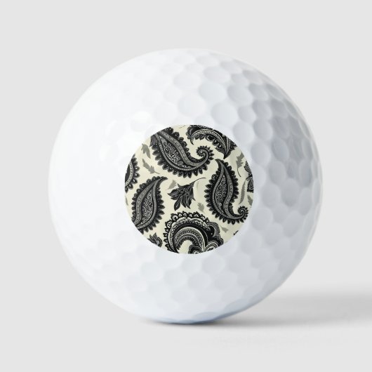 Paisley Paleizen Golfballen (Voorkant)