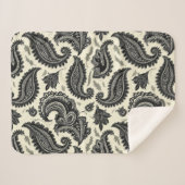 Paisley Paleizen Sherpa Deken (Voorkant (horizontaal))