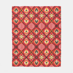  Paisley Passion - Aziatische Zijde Sensatie! Fleece Deken