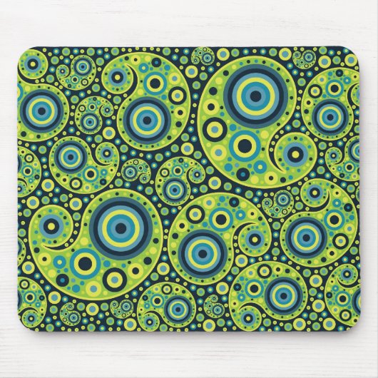Paisley Passion Mouse Mat Muismat (Voorkant)