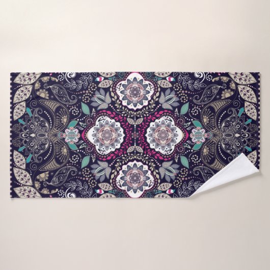 Paisley-patroon Badhanddoek (Badhanddoek)