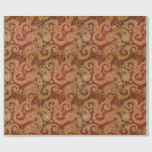 Paisley-patroon Cadeaupapier (Vlak)