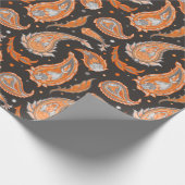 Paisley-patroon Cadeaupapier (Hoek)