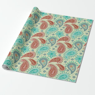 Paisley-patroon Cadeaupapier