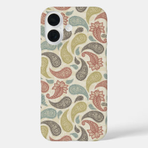 Paisley Patroon  iPhone 16 Hoesje