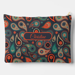Paisley patroon en aangepaste naam etui