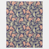 Paisley Patroon Fleece Deken (Voorkant)