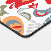 Paisley Patroon Gepersonaliseerde Scriptnaam Bureaumat (Hoek)