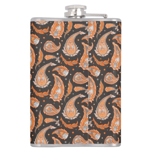 Paisley-patroon Heupfles (Achterkant)