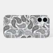 Paisley Patroon iPhone 16 Hoesje (Achterkant horizontaal)