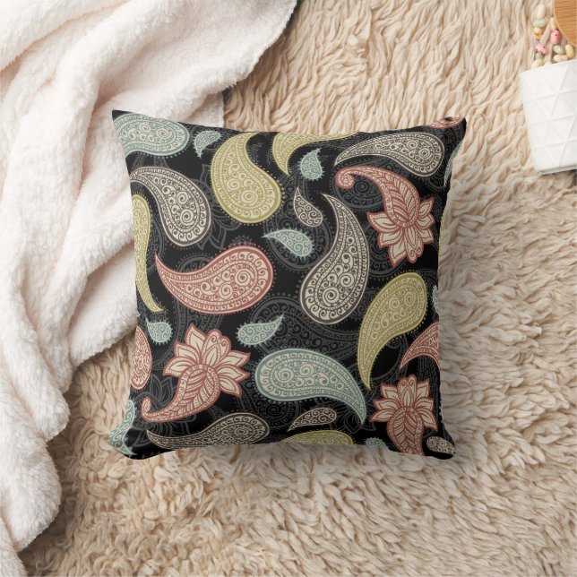 Paisley Patroon  Kussen (Deken)