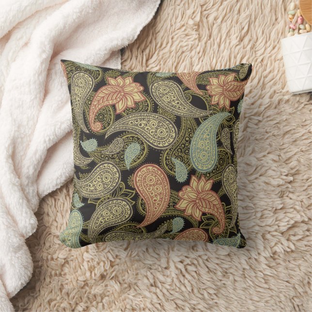 Paisley Patroon  Kussen (Deken)