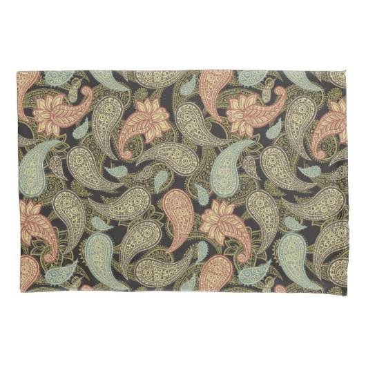 Paisley Patroon Kussensloop (Voorkant)