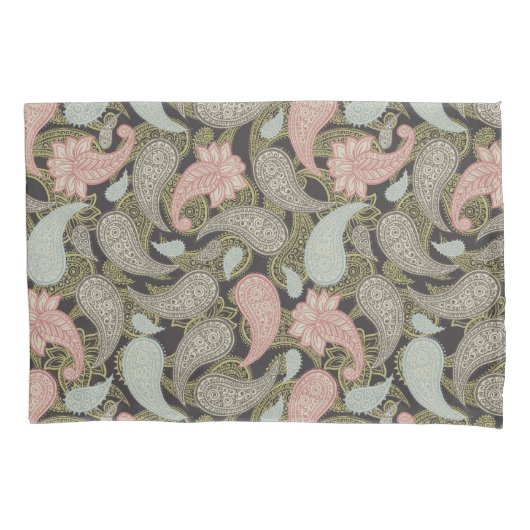 Paisley Patroon Kussensloop (Voorkant)