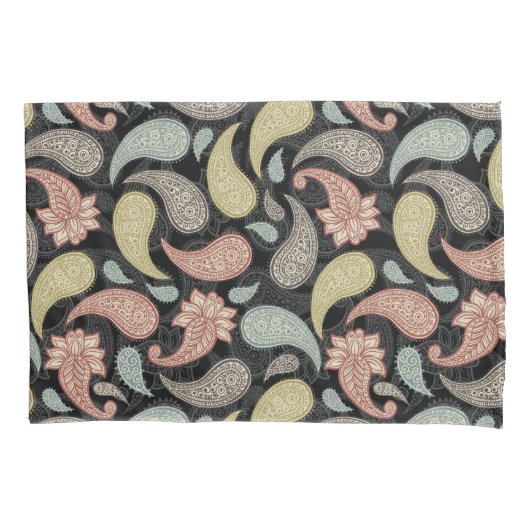 Paisley Patroon Kussensloop (Voorkant)