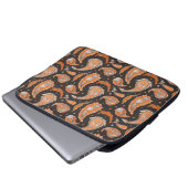 Paisley-patroon Laptop Sleeve (Voorkant onderkant)