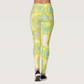 Paisley Patroon  Leggings (Achterkant)