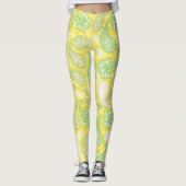 Paisley Patroon  Leggings (Voorkant)