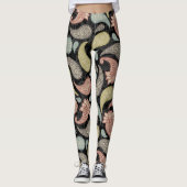 Paisley Patroon  Leggings (Voorkant)