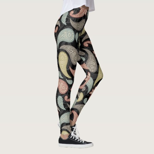Paisley Patroon  Leggings (Rechts)