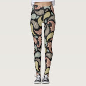 Paisley Patroon Leggings (Voorkant)