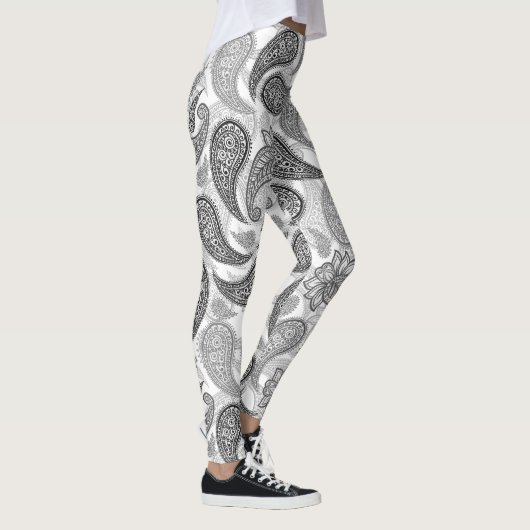 Paisley Patroon  Leggings (Rechts)