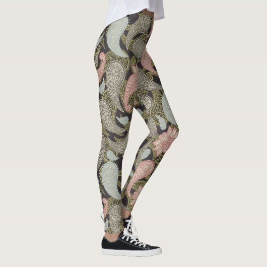 Paisley Patroon Leggings (Rechts)