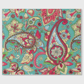 Paisley patroon. Naadloos orientaal patroon gebase Cadeaupapier (Vlak)