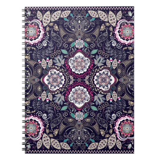 Paisley-patroon Notitieboek (Voorkant)