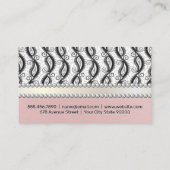 Paisley Patroon | Parels Visitekaartje (Achterkant)