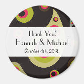 Paisley-patroon, Perzische Paisley, Boteh, Trouwen Magneet (Voorkant)