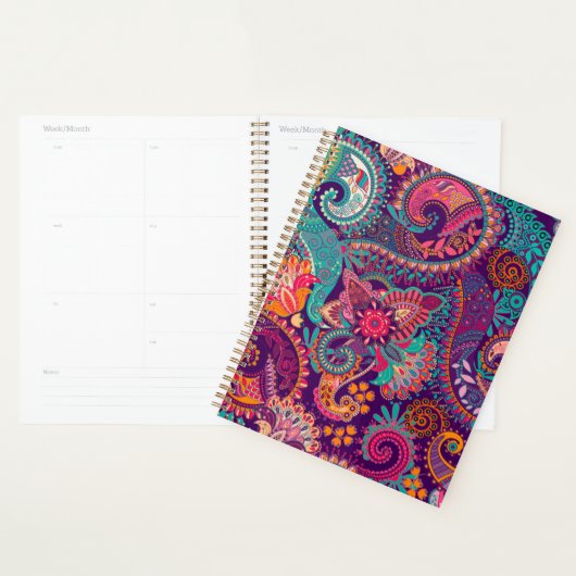 Paisley-patroon Planner (Display)