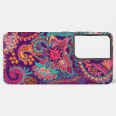 Paisley-patroon Samsung Galaxy Hoesje (Linkerkant)
