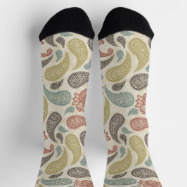Paisley Patroon  Sokken