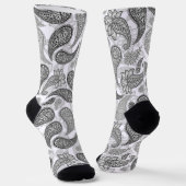 Paisley Patroon Sokken (Gebogen)