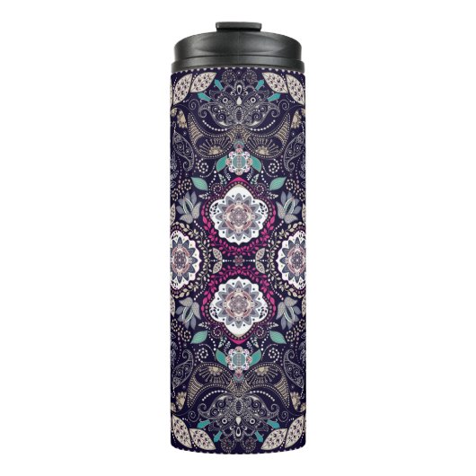 Paisley-patroon Thermosbeker (Voorkant)