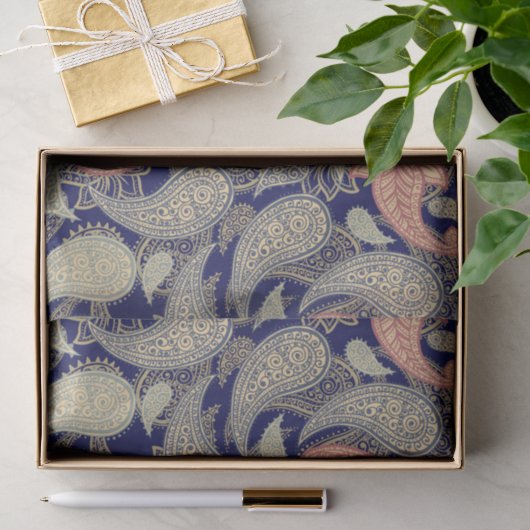 Paisley Patroon Tissuepapier (Geschenk)