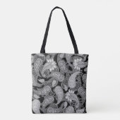 Paisley Patroon  Tote Bag (Achterkant)