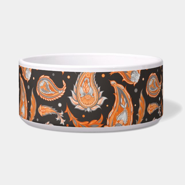 Paisley-patroon Voerbakje (Voorkant)